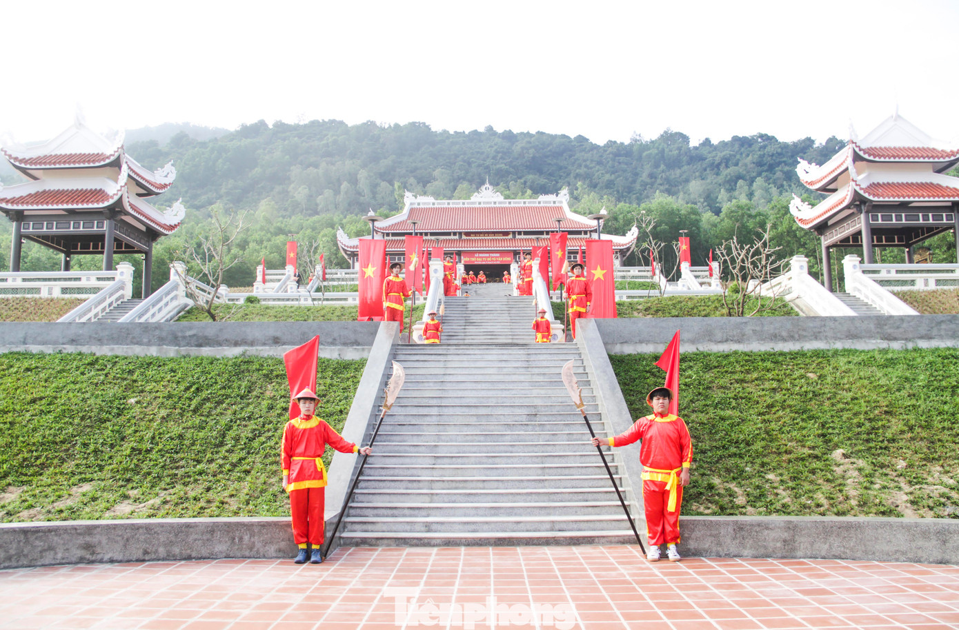 Công trình Đến thờ Đại tư đồ Võ Văn Dũng. Ảnh: Trương Định. Công trình Đến thờ Đại tư đồ Võ Văn Dũng. Ảnh: Trương Định.