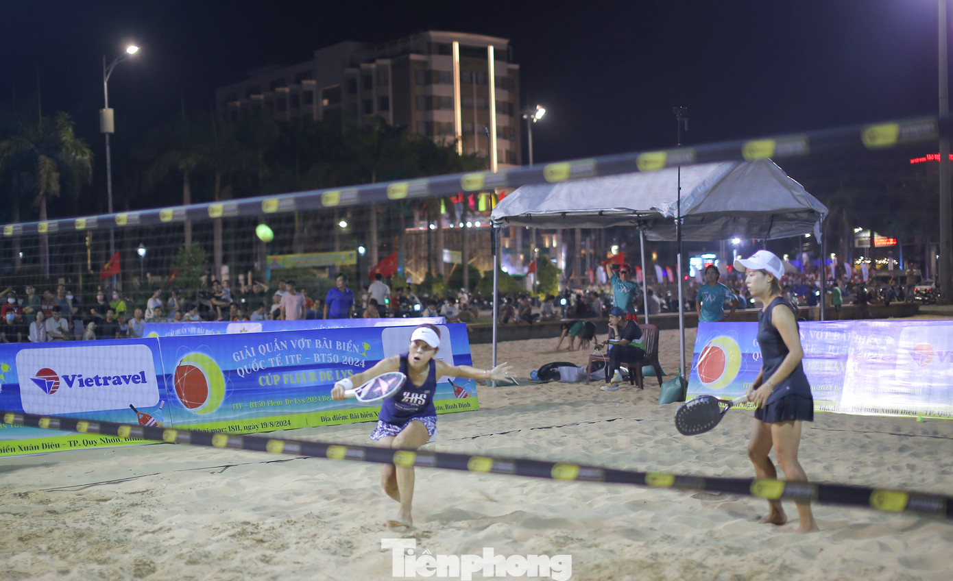 Ba năm qua, Liên đoàn Quần vợt Việt Nam đã lần lượt tổ chức thành công 3 giải vô địch quần vợt bãi biển toàn quốc tại Thanh Hóa (năm 2022 và 2024), tại Quảng Nam (năm 2023). Ảnh: Trương Định Ba năm qua, Liên đoàn Quần vợt Việt Nam đã lần lượt tổ chức thành công 3 giải vô địch quần vợt bãi biển toàn quốc tại Thanh Hóa (năm 2022 và 2024), tại Quảng Nam (năm 2023). Ảnh: Trương Định
