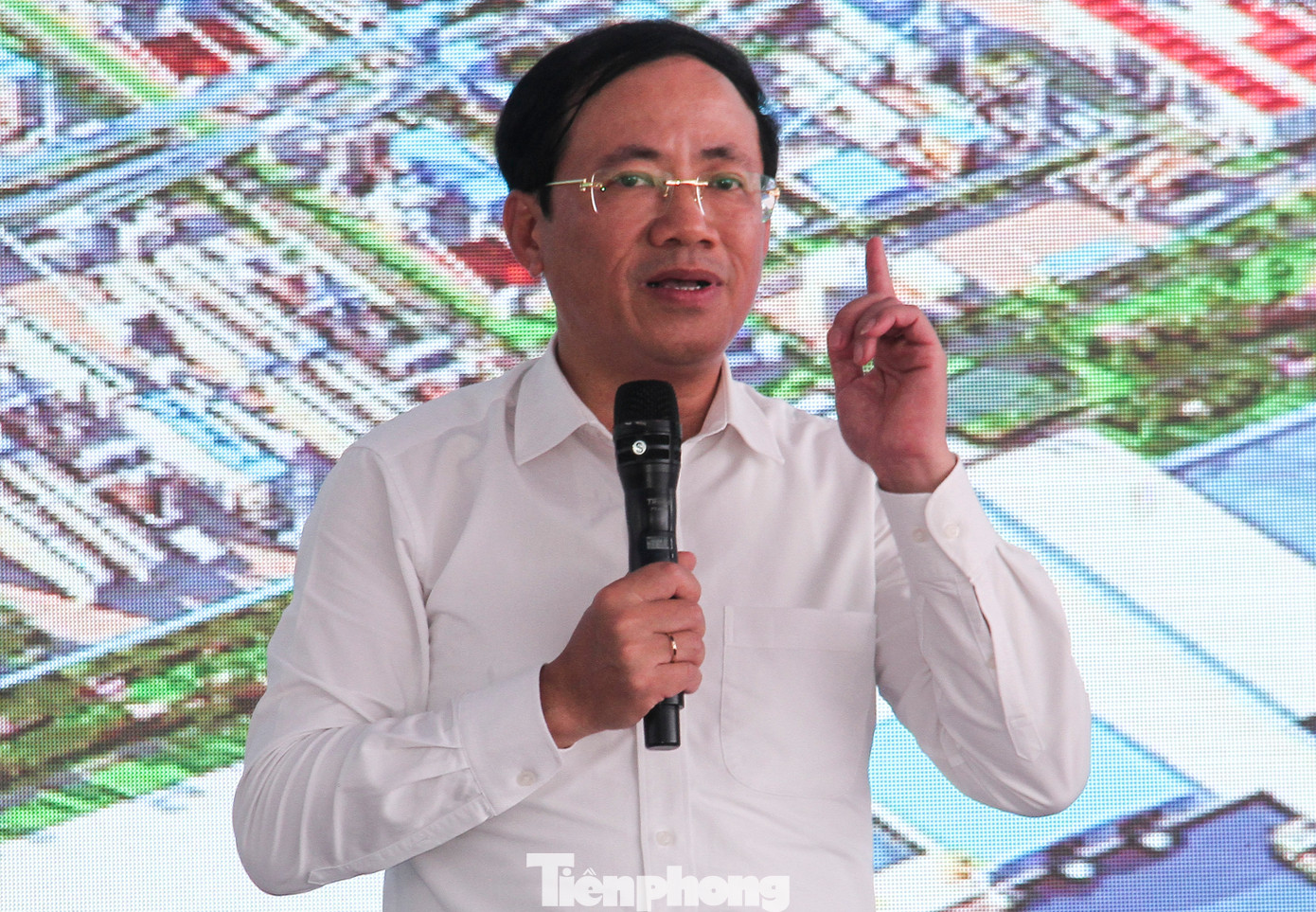 Chủ tịch UBND tỉnh Bình Định Phạm Anh Tuấn. Ảnh: Trương Định