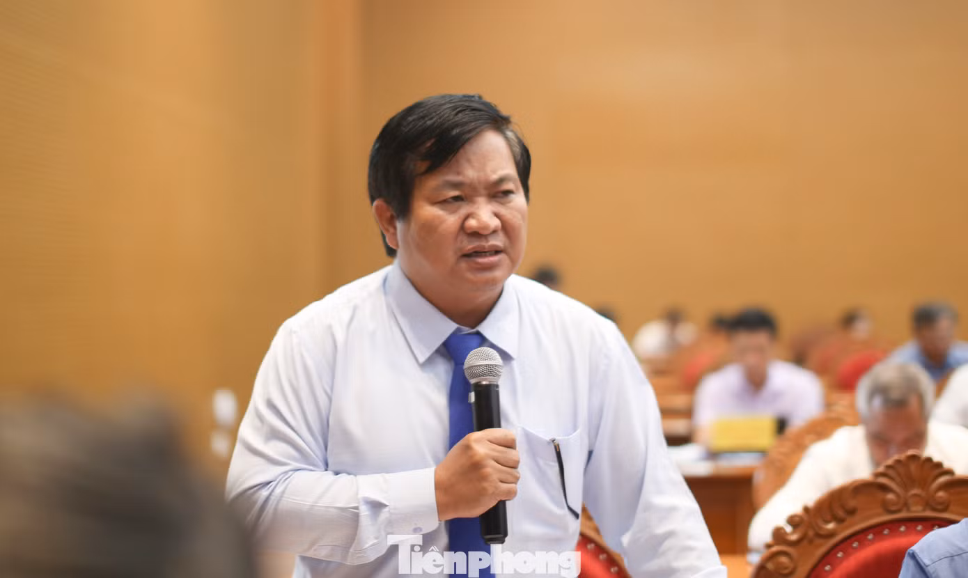 Ông Trần Văn Phúc - Giám đốc Sở NN&PTNT tỉnh Bình Định. (Ảnh: Trương Định) Ông Trần Văn Phúc - Giám đốc Sở NN&PTNT tỉnh Bình Định. (Ảnh: Trương Định)