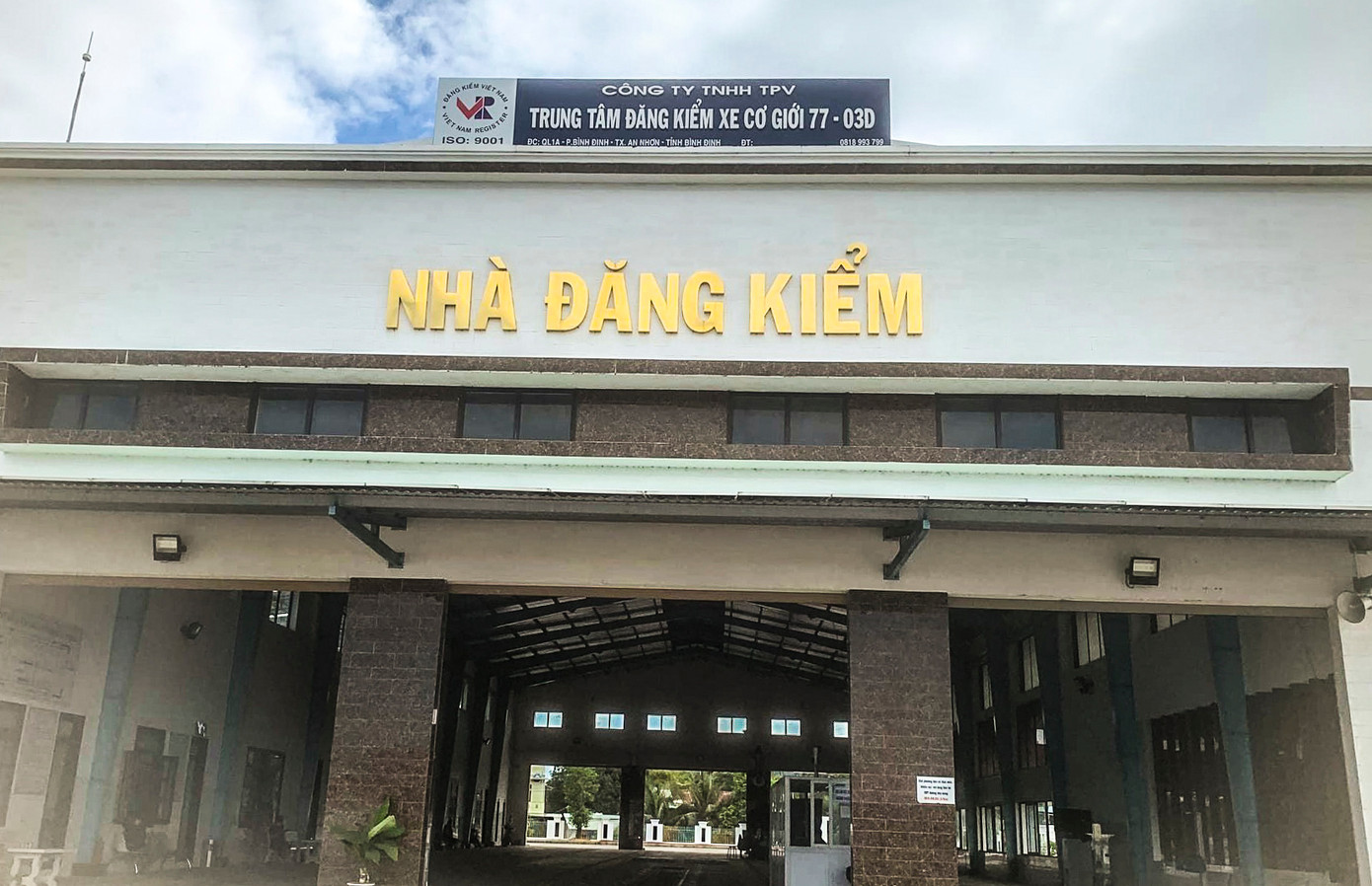 Trung tâm Đăng kiểm xe cơ giới đường bộ 77-03D. Trung tâm Đăng kiểm xe cơ giới đường bộ 77-03D.