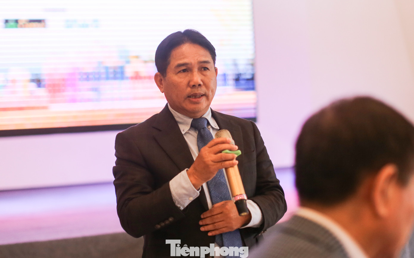 Ông Lê Minh Thiện - Chủ tịch Hiệp hội Gỗ và lâm sản Bình Định. Ảnh: Trương Định. Ông Lê Minh Thiện - Chủ tịch Hiệp hội Gỗ và lâm sản Bình Định. Ảnh: Trương Định.