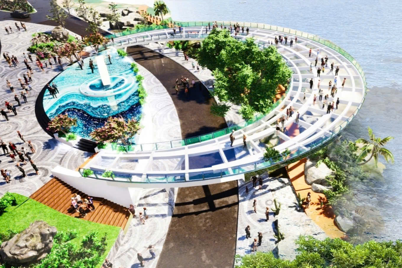 Phối cảnh dự án. Ảnh: Trung tâm Xúc tiến Đầu tư tỉnh Bình Định