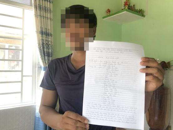 Trước đó, vụ việc cũng được người dân viết đơn tố cáo.