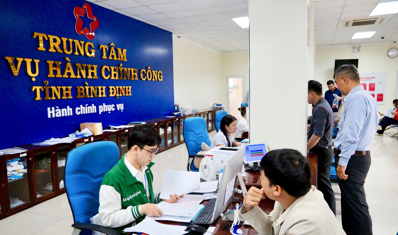 Trung tâm Phục vụ hành chính công tỉnh Bình Định. Trung tâm Phục vụ hành chính công tỉnh Bình Định.