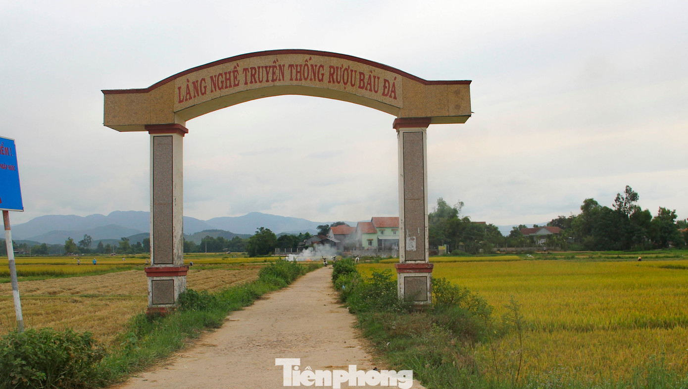 Làng nghề rượu Bàu Đá Bình Định. Ảnh: Trương Định.