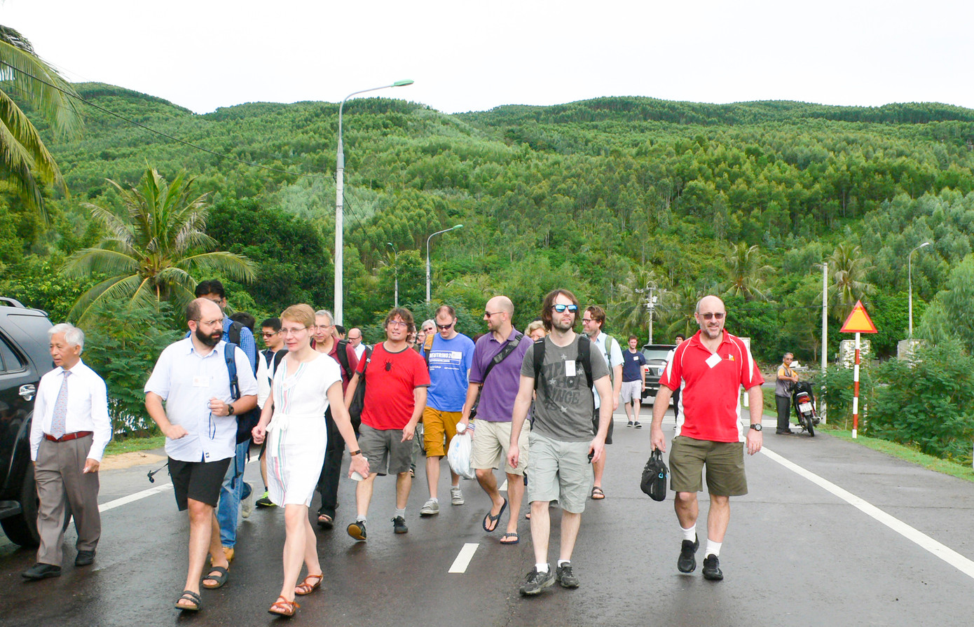 Tuyến đường được gắn biển tên đường Đại lộ Khoa học vào năm 2017. Ảnh: ICISE