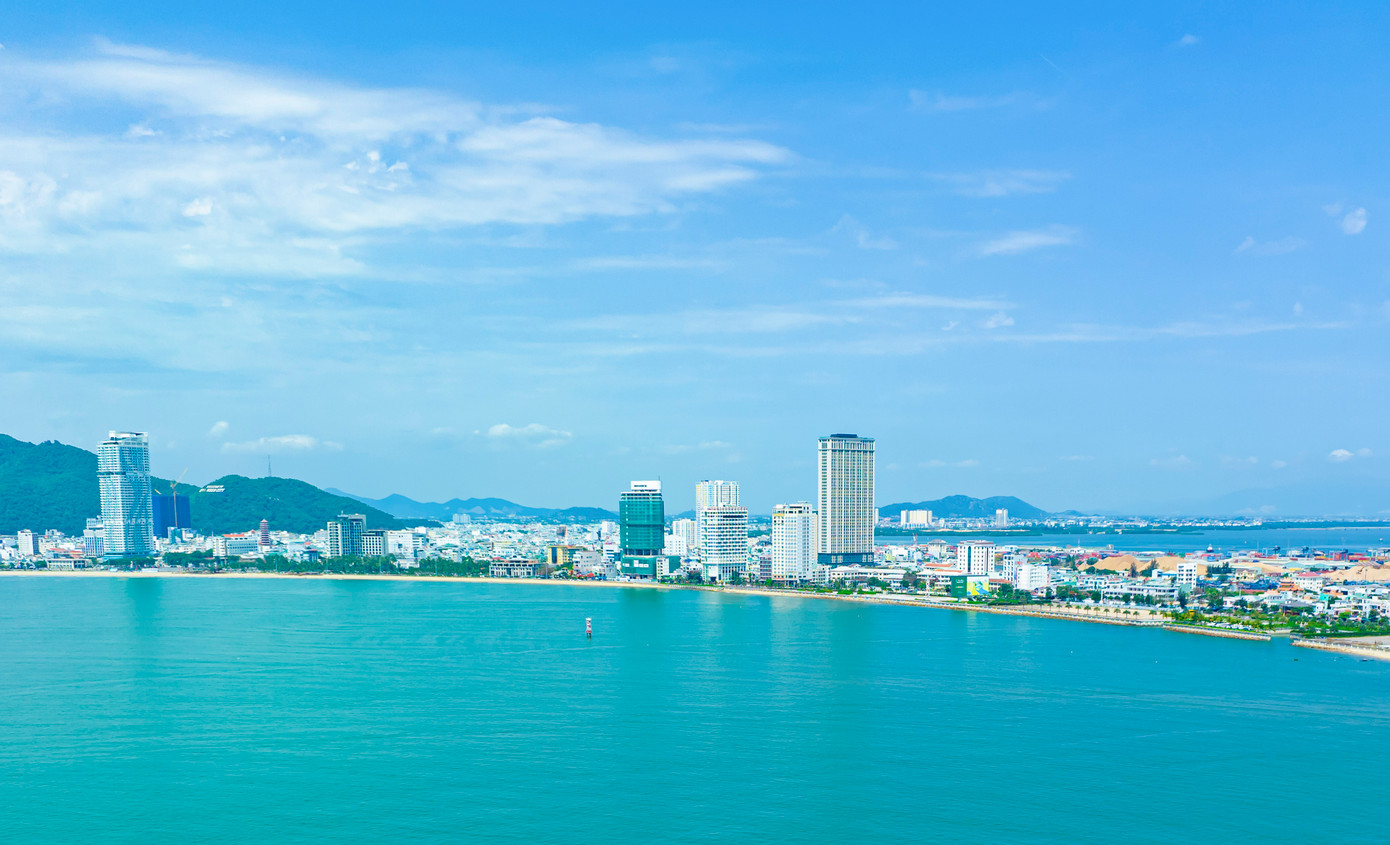 Vùng biển Quy Nhơn. Ảnh: DN