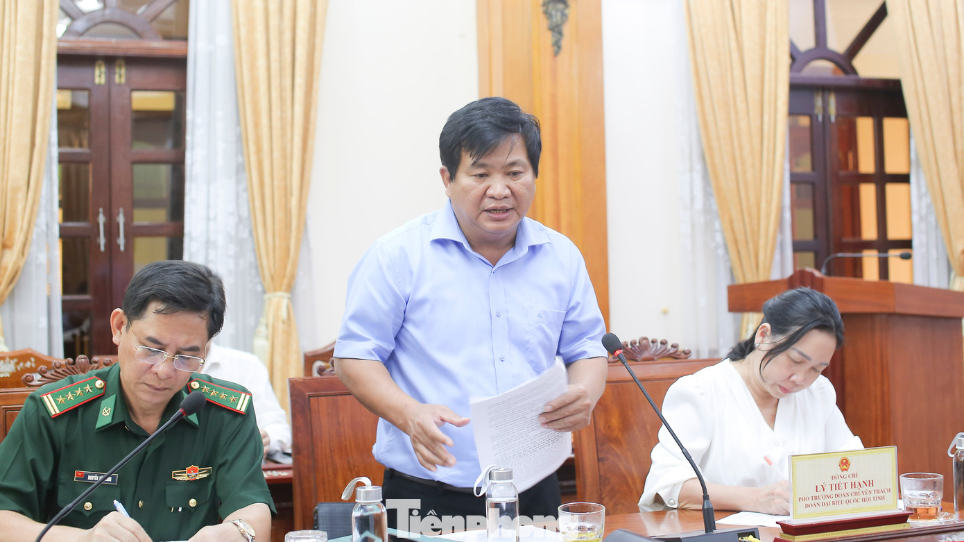 Giám đốc Sở NN&amp;PTNT tỉnh Bình Định Trần Văn Phúc. Ảnh: Trương Định.