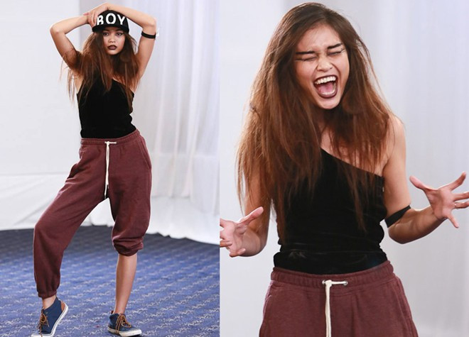 Tại vòng thi ứng xử cùng giám khảo, Thanh Thủy nhận phải những đánh giá thẳng thắn từ BGK Nam Trung: ''Có rất nhiều cô gái giống em đến với chúng tôi, em hãy chứng minh mình khác họ và có điểm nổi bật hơn hẳn''. Ngay sau đó, Thanh Thủy đã tự biến mình với hình ảnh nổi loạn và cá tính. Sau 5 phút tự trang điểm, làm tóc, cô trở lại với hình ảnh dữ dội. Nhờ việc không ngại làm xấu thể hiện mình đã giúp Thanh Thủy có được số điểm cao từ dàn giám khảo khó tính Bài viết: http://news.zing.vn/Hanh-trinh-lot-xac-an-tuong-cua-quan-quan-Mau-Thanh-Thuy-post379718.html#category Nguồn Zing News 