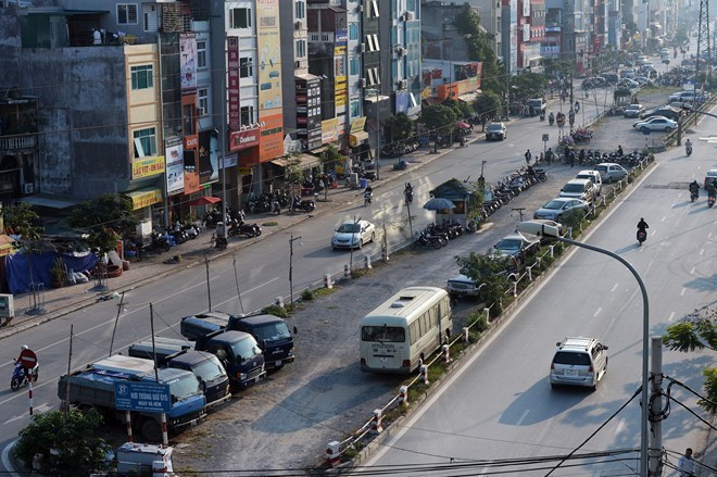 Tuyến đường mới mở đồng thời phục vụ tuyến đường sắt đô thị được đặt tên tạm là phố 