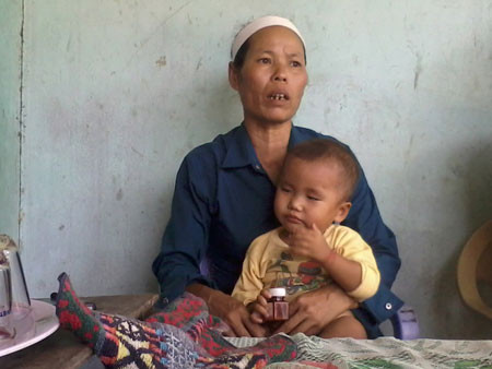 Chị Hoàng Thị Huệ - chị ruột của nạn nhân, kể trong nước mắt: 