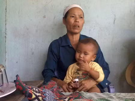 Chị Hoàng Thị Huệ - chị ruột của nạn nhân, kể trong nước mắt: 