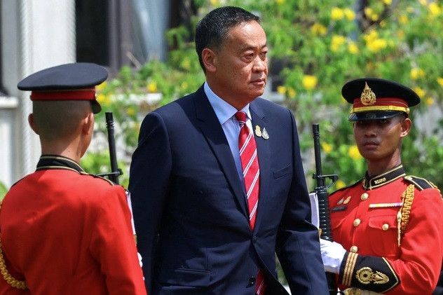 Thủ tướng Srettha Thavisin bị Tòa án Hiến pháp Thái Lan bãi nhiệm. ̣(Ảnh: Reuters) Thủ tướng Srettha Thavisin bị Tòa án Hiến pháp Thái Lan bãi nhiệm. ̣(Ảnh: Reuters)