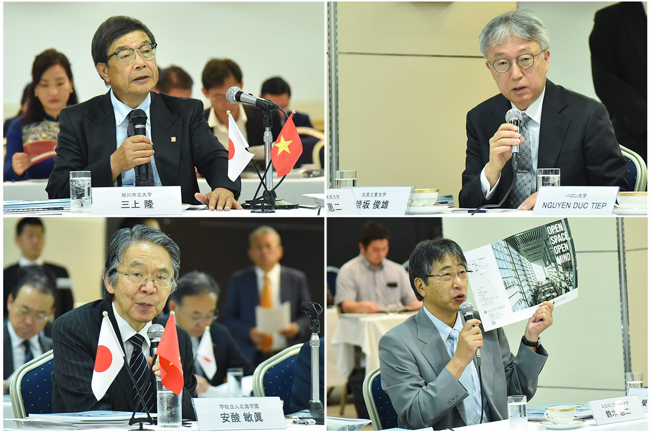 Các đại biểu dự toạ đàm ngày 10/8. (Ảnh: Mofa) Các đại biểu dự toạ đàm ngày 10/8. (Ảnh: Mofa)