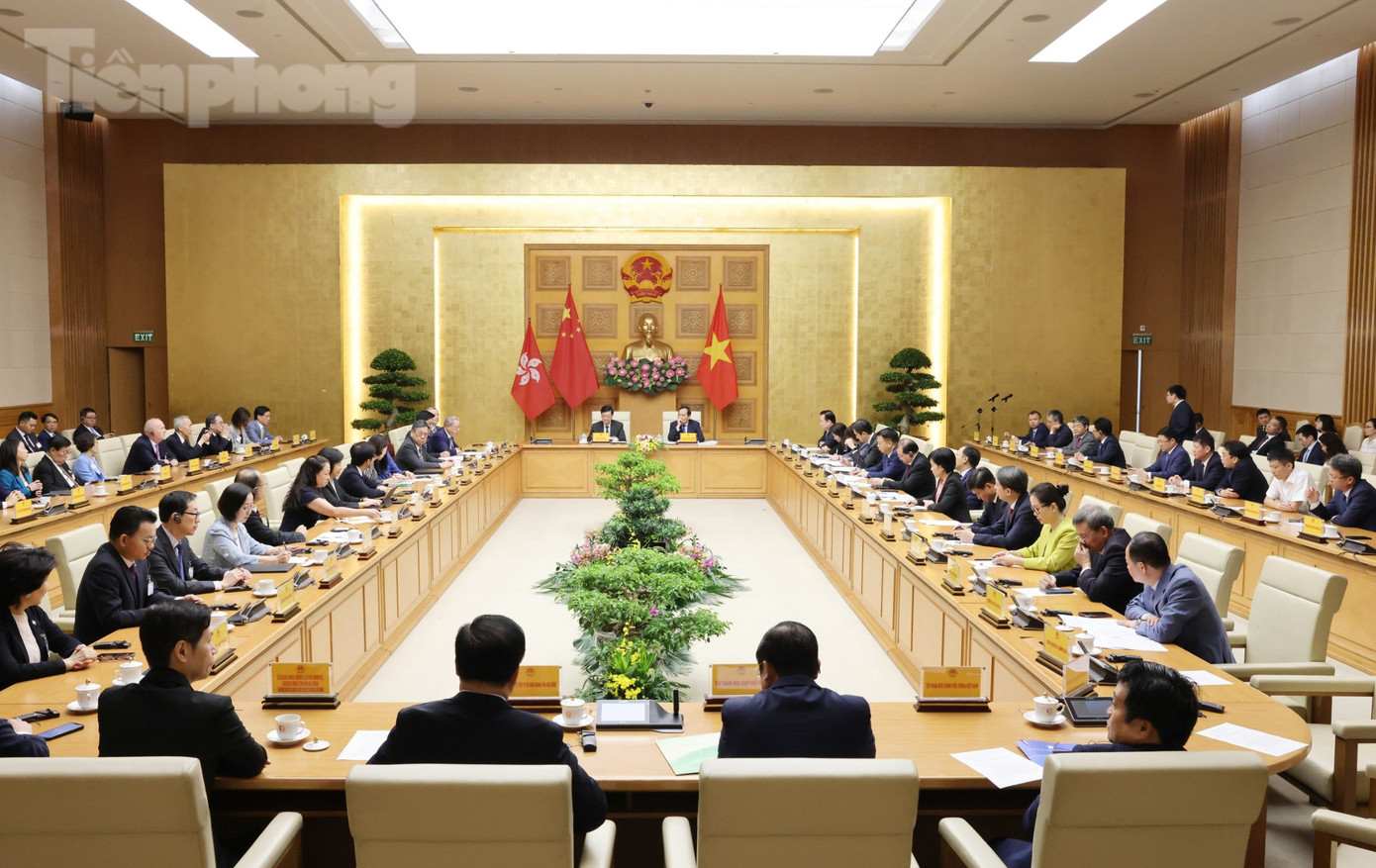 Toàn cảnh cuộc tọa đàm ngày 1/8. (Ảnh: Như Ý)