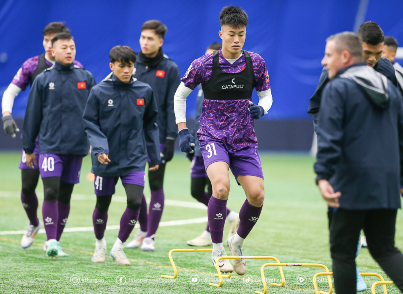 Đội tuyển Việt Nam đang tập huấn tại Hàn Quốc để chuẩn bị cho ASEAN Cup 2024 (ảnh Anh Đoàn)