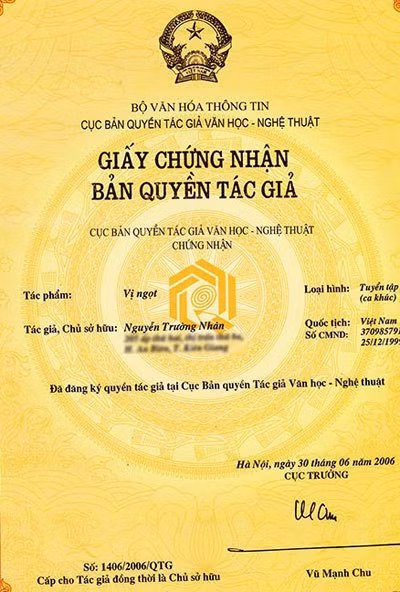 Bản quyền tác giả ca khúc 
