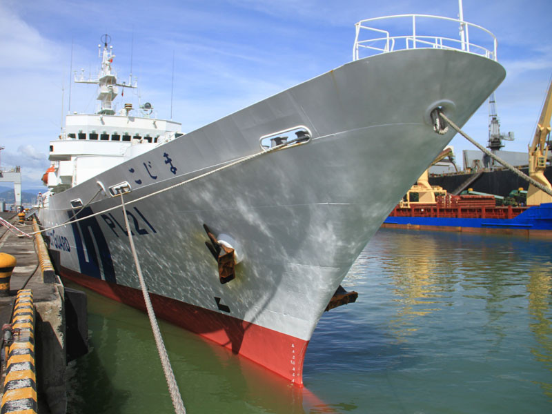 Tàu Kojima ở cảng Tiên Sa (Đà Nẵng). Ảnh: Nam Cường. Tàu Kojima ở cảng Tiên Sa (Đà Nẵng). Ảnh: Nam Cường