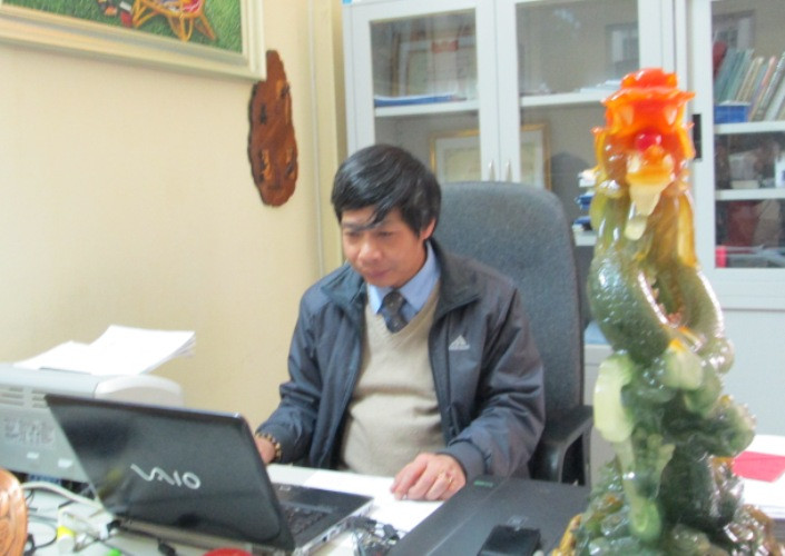 Bác sỹ - Thạc sĩ Nguyễn Tiến Lâm, Trưởng khoa vi rút Ký sinh trùng bệnh viện Nhiệt đới Trung ương