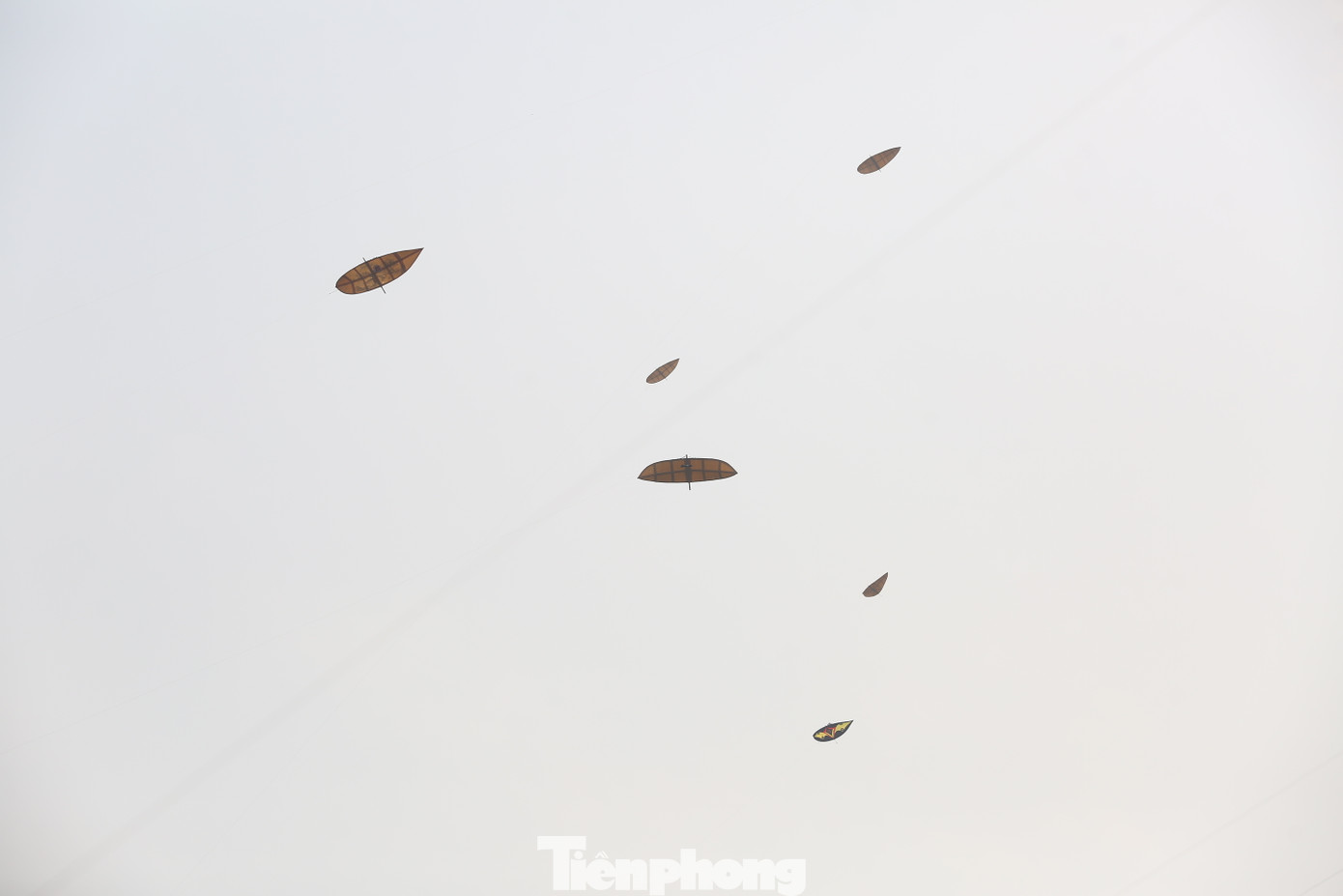 Diều được thả đạt độ cao đến 2000-3000m. Mắt thường khó có thể phân biệt, BTC phải dùng ống nhòm để quan sát, chấm thi.