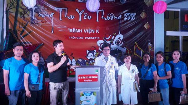 Công ty CP Tiền Phong tặng quà trung thu tại bệnh viện K – Tân Triều ảnh 7