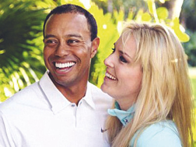 Cuộc sống và sự nghiệp của Tiger Woods đang thăng hoa trở lại khi bên anh có người đẹp Lindsey Vonn 