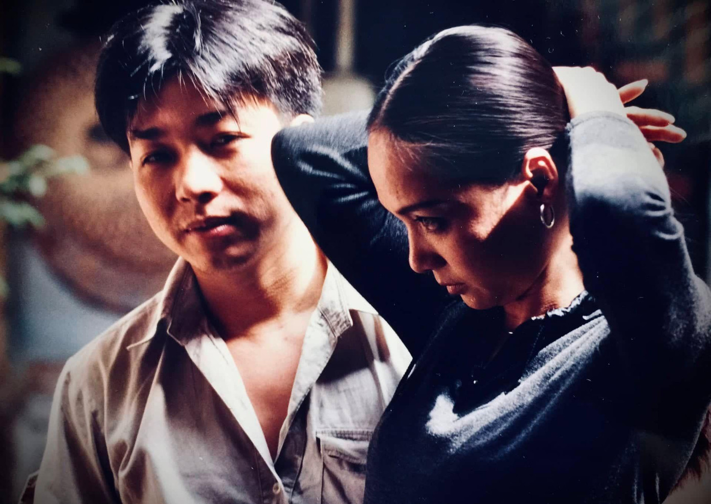 NSND Lê Khanh và nhiếp ảnh gia Đoàn Minh Tuấn