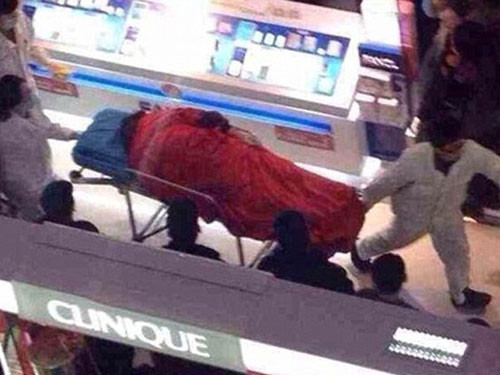 Ông Tao Hsiao chết tức thì... Ảnh: Daily Mail