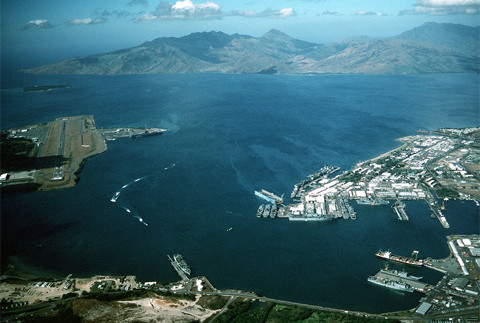 Căn cứ hải quân Subic ở Philippines, nơi Mỹ từng đóng quân trong thế kỷ trước
