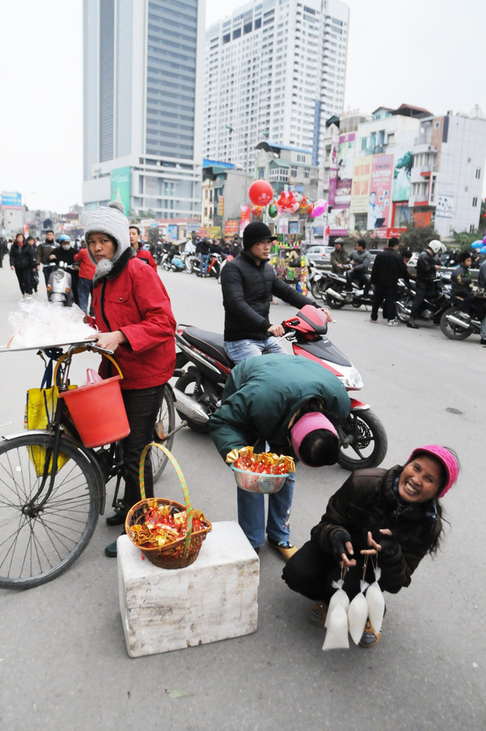 Niềm vui của những người bán muối