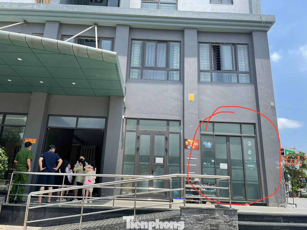 Vị trí căn thương mại số 15, toà B (tầng 1), Chung cư Ruby, phường Lam Sơn (TP Thanh Hoá).