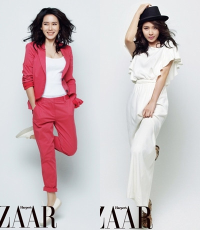 Son Ye Jin trên tạp chí Bazaar số tháng 4/2011