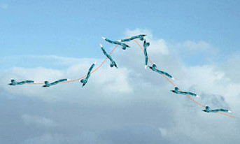 Kỹ thuật bay lộn vòng quanh trục ngang máy bay. Kỹ thuật bay lộn vòng quanh trục ngang máy bay