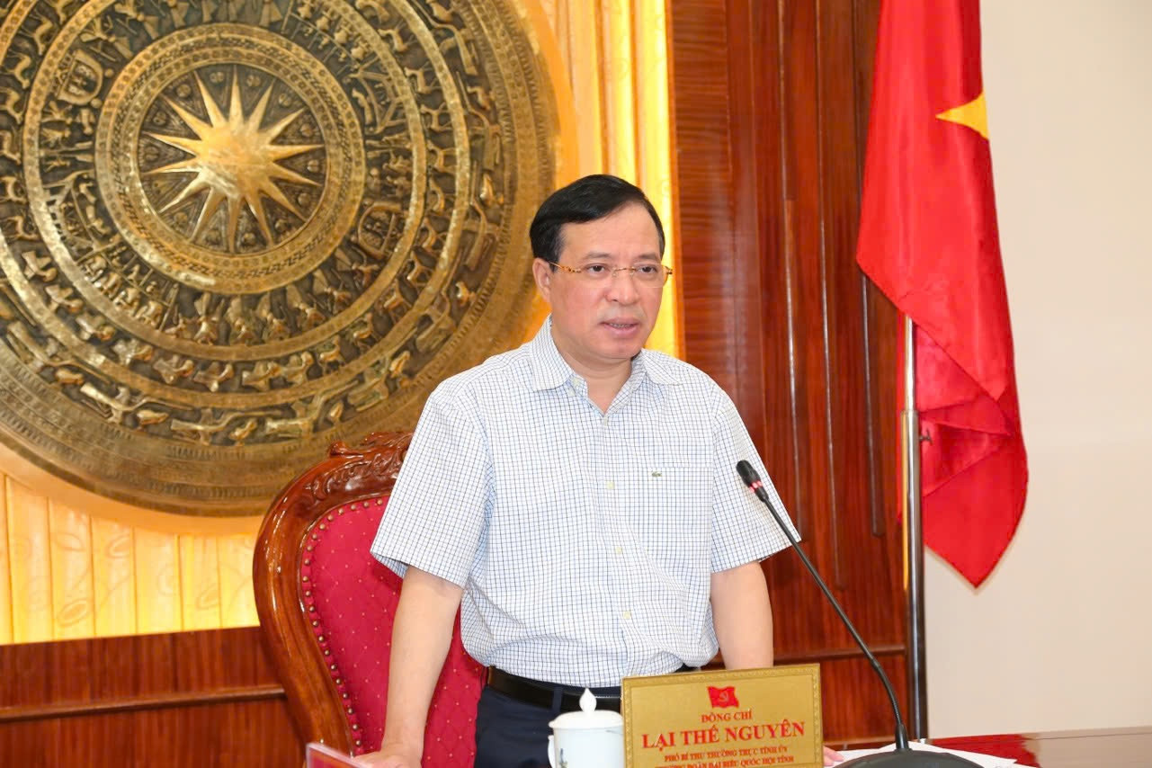 Phó Bí thư Thường trực Tỉnh uỷ Thanh Hoá Lại Thế Nguyên Phó Bí thư Thường trực Tỉnh uỷ Thanh Hoá Lại Thế Nguyên