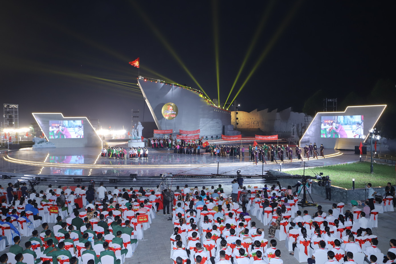 Toàn cảnh cầu truyền hình tại Thanh Hoá