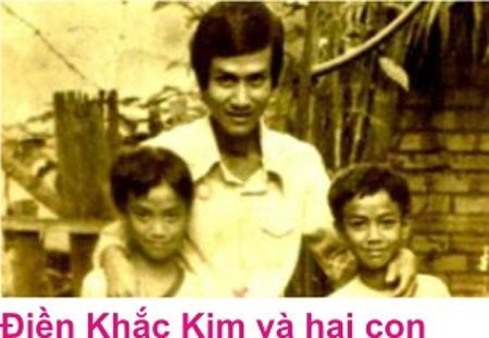 Điềm Khắc Kim và 2 con. Ảnh tư liệu 