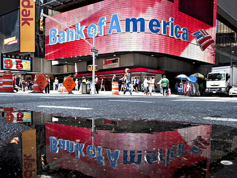 Bank of America, ngân hàng lớn nhất nước Mỹ. Ảnh minh họa. Bank of America, ngân hàng lớn nhất nước Mỹ. Ảnh minh họa