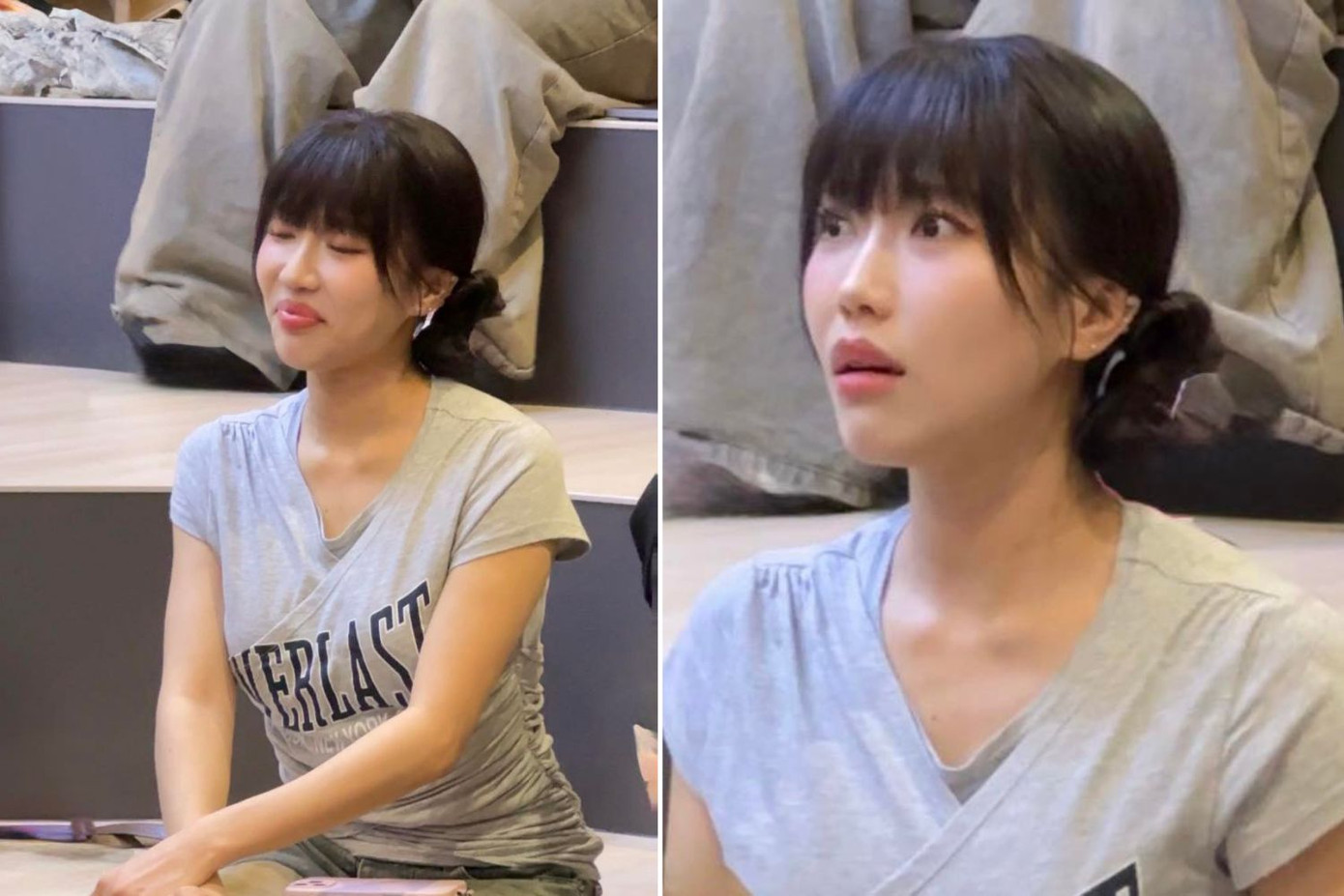 Biểu cảm "3 phần bất lực, 7 phần như 3" của Diệu Nhi khi phải chuẩn bị 11 tiết mục khiến fan không thể nhịn cười. Biểu cảm "3 phần bất lực, 7 phần như 3" của Diệu Nhi khi phải chuẩn bị 11 tiết mục khiến fan không thể nhịn cười.