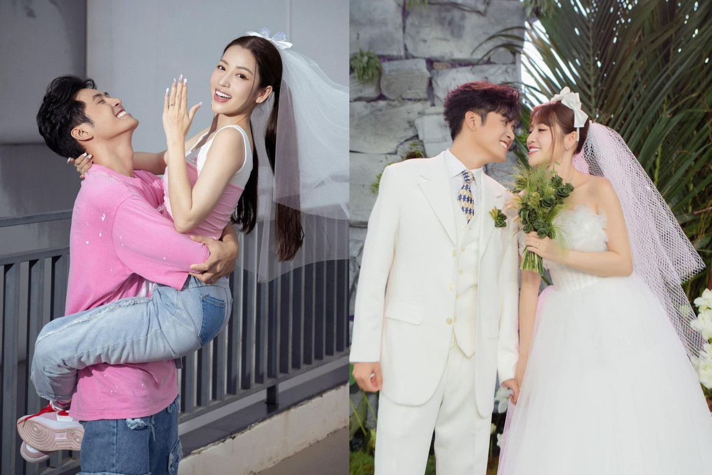 Hành trình tình yêu từ đồng nghiệp đến vợ chồng của Puka và Gin Tuấn Kiệt. Hành trình tình yêu từ đồng nghiệp đến vợ chồng của Puka và Gin Tuấn Kiệt.