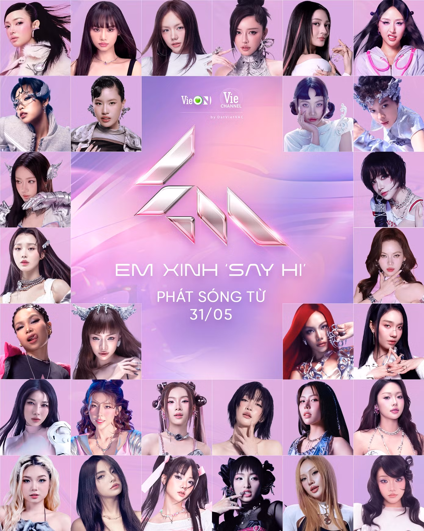 Dàn nghệ sĩ sẽ có màn hội ngộ tại sảnh "Say Hi" vào ngày 31/5. - Ảnh: Vie Channel