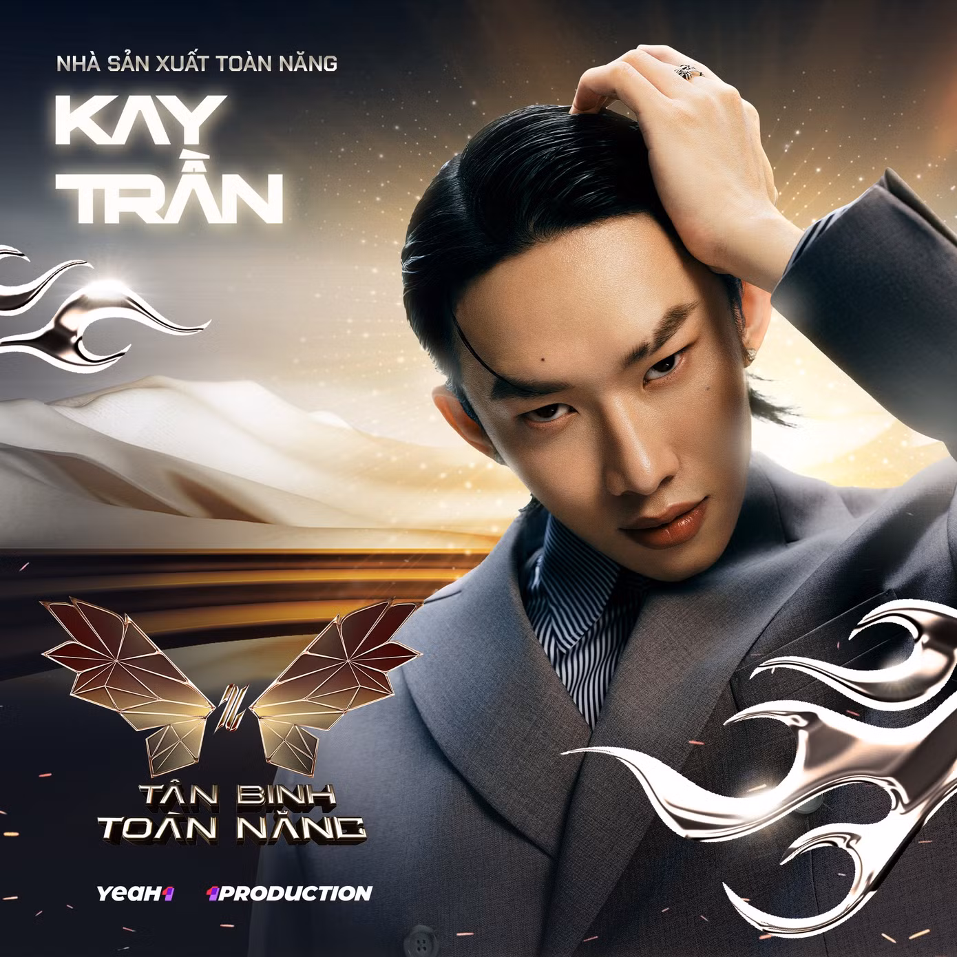 Trên trang cá nhân, Kay Trần cho biết đã sẵn sàng cho hành trình hỗ trợ, truyền lửa, tìm ra những Tân Binh Toàn Năng nghệ sĩ Việt.