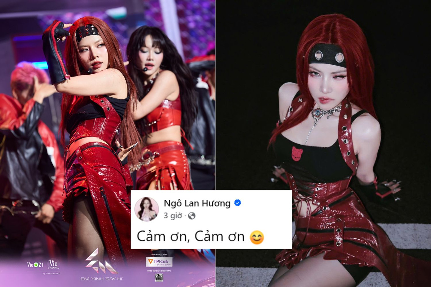 Một bạn khán giả chia sẻ về hành trình của Ngô Lan Hương: "Chỉ là thiếu một chút may mắn thôi nè. Dù hành trình Say Hi không dài nhưng em cũng được mọi người công nhận về khả năng của mình rồi!" Một bạn khán giả chia sẻ về hành trình của Ngô Lan Hương: "Chỉ là thiếu một chút may mắn thôi nè. Dù hành trình Say Hi không dài nhưng em cũng được mọi người công nhận về khả năng của mình rồi!"