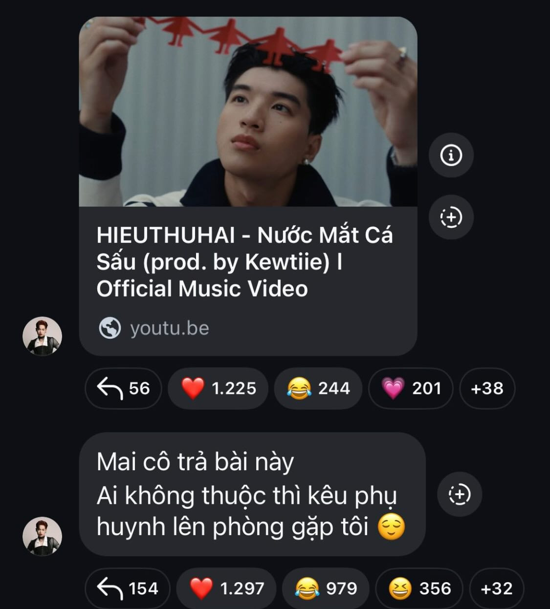 Pháp Kiều hóa cô giáo nghiêm khắc nhưng fan lại thích thú phản hồi: "Cô ơi mình đã thuộc chưa ạ". Pháp Kiều hóa cô giáo nghiêm khắc nhưng fan lại thích thú phản hồi: "Cô ơi mình đã thuộc chưa ạ".