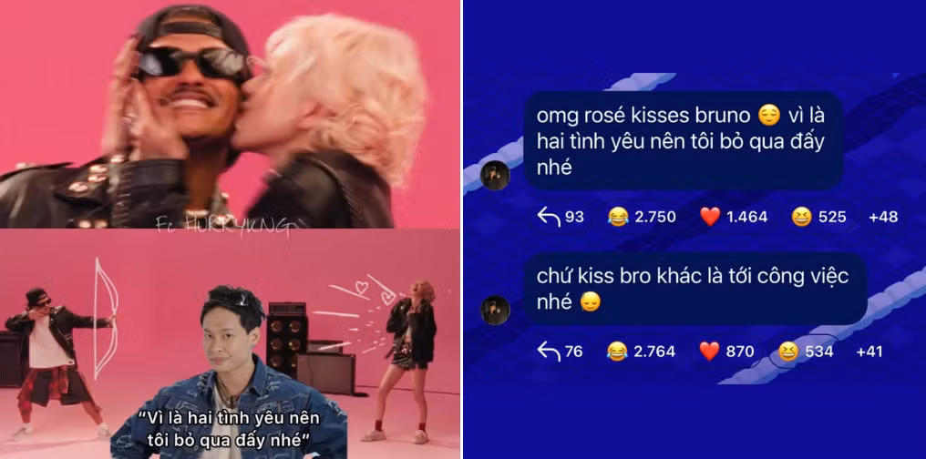 Fan boy HURRYKNG khiến netizen thích thú khi sơ hở là "dí" idol: "Ở đâu có Rosé - ở đó có HURRYKNG". - Ảnh: FC HURRYKNG