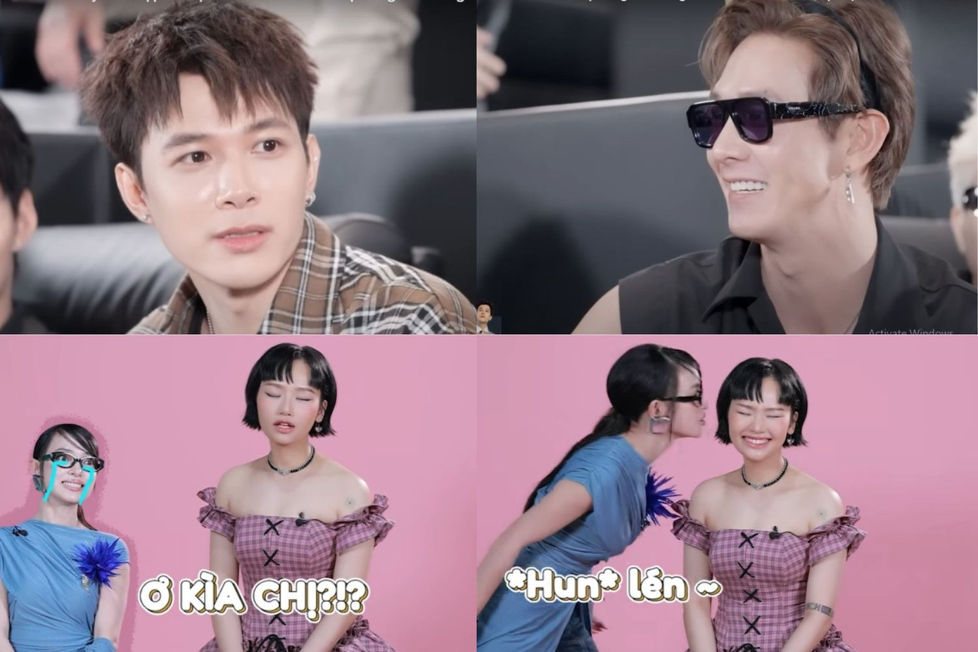 Khoảnh khắc Atus "phũ" Song Luân từng viral nay được Miu Lê - Châu Bùi cosplay tại EXSH.