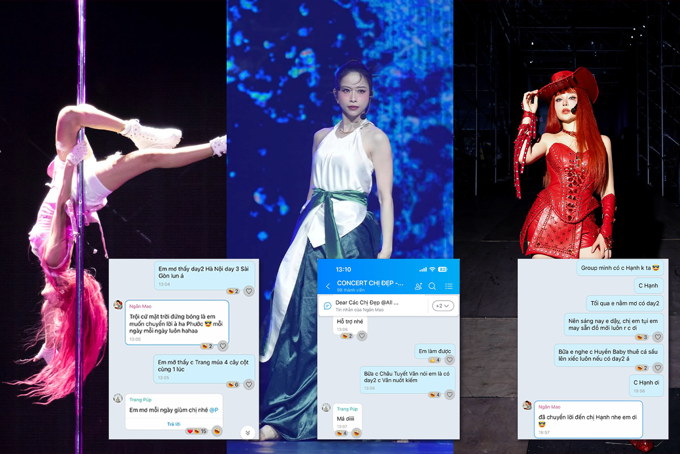 Trang Pháp - Huyền Baby - Châu Tuyết Vân trở thành "quân bài" truyền thông "khều" D-2 của Ngọc Phước.