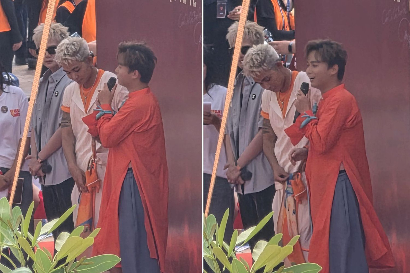 Các "anh tài" lần lượt xuất hiện tại con đường Gai Nét giao lưu cùng fan. - Ảnh: Threads @hypeupbkk2024 Các "anh tài" lần lượt xuất hiện tại con đường Gai Nét giao lưu cùng fan. - Ảnh: Threads @hypeupbkk2024