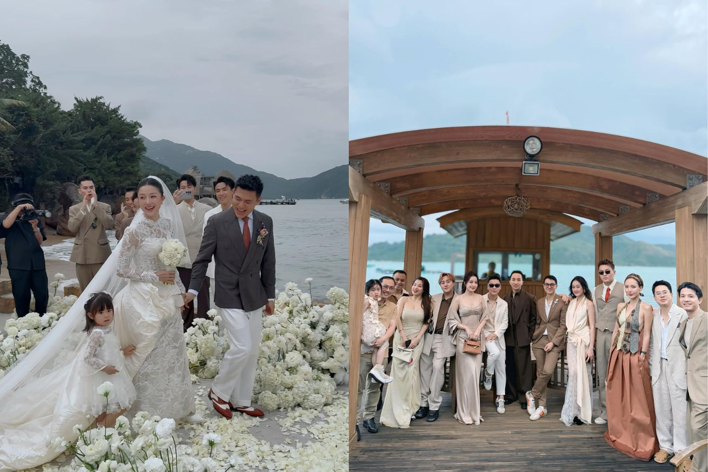 Đông đảo bạn bè thân thiết đến chung vui cùng Salim - Hải Long.