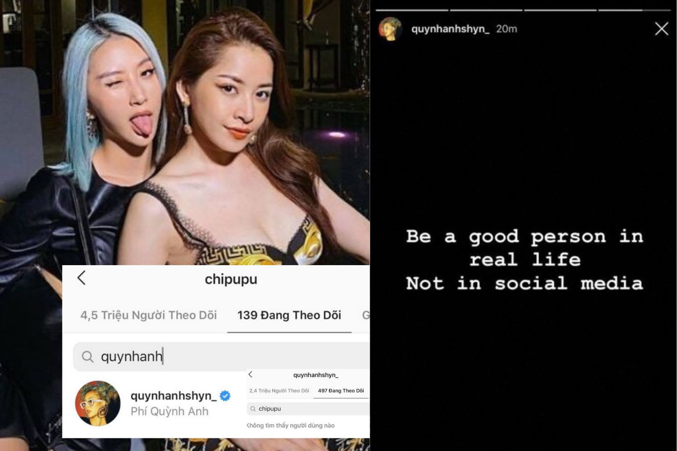 Chi Pu và Quỳnh Anh Shyn bắt đầu "lơ" nhau từ năm 2020.